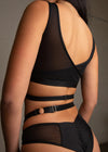 Tatiana Andie Shorts - Matte Black
