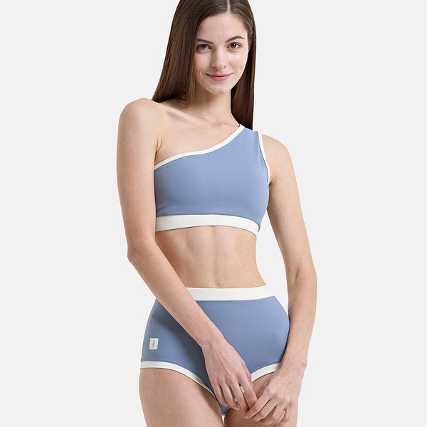 Hot Han Chloe High Shorts - Airy Blue