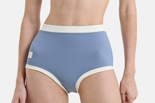 Hot Han Chloe High Shorts - Airy Blue