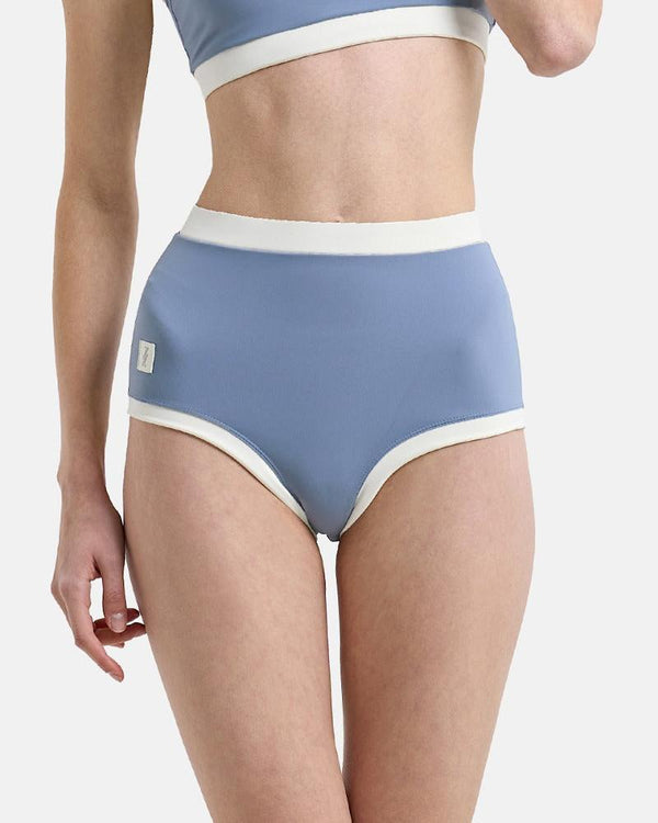 Hot Han Chloe High Shorts - Airy Blue