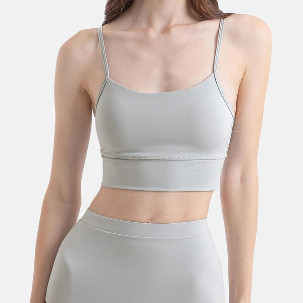 Hot Han Ellie Cami Top – Misty Grey