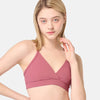 Hot Han Groove Wrap Top - Dusty Rose
