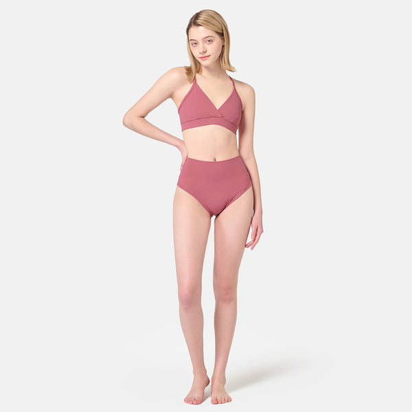 Hot Han Groove Garter Shorts - Dusty Rose