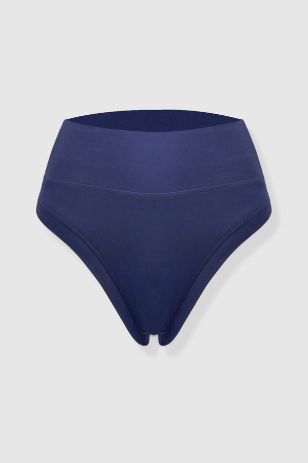 Hot Han High Cheeky Shorts - Navy