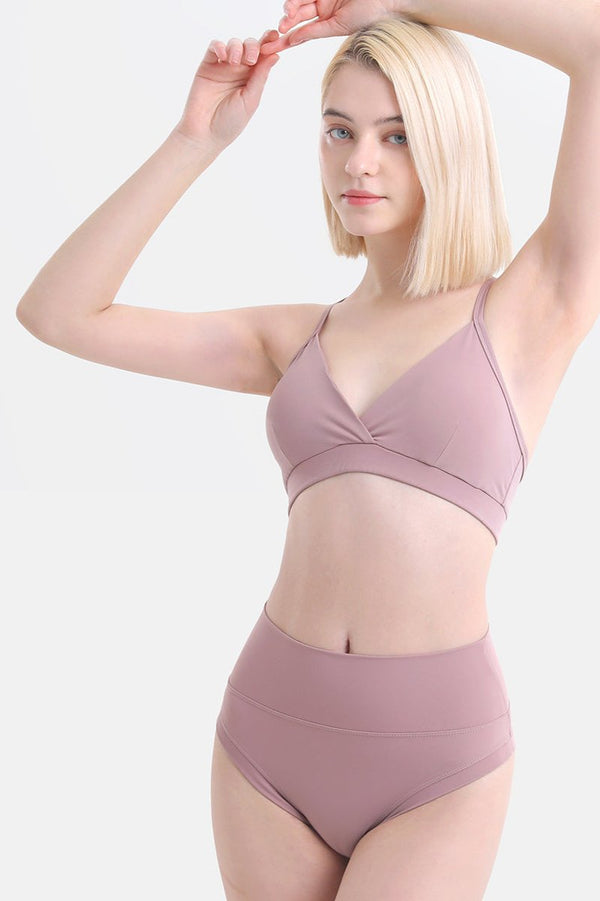 Hot Han High Cheeky Shorts - Pink Muhly