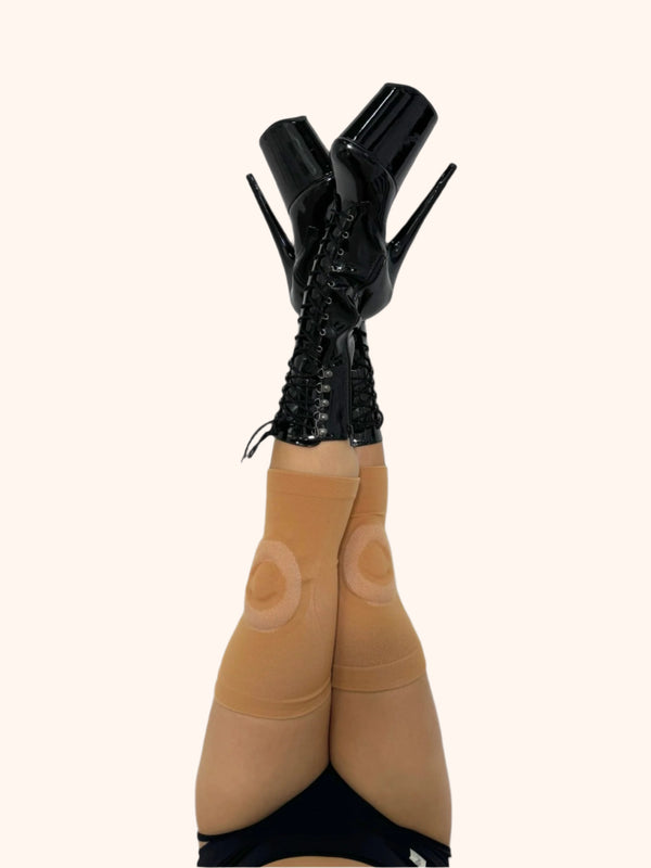 Project Pole Silicone Kneepads - Tan