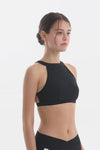 Hot han Luna Halter Top - Black