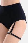 Hot Han Pez One Garter Shorts - Black