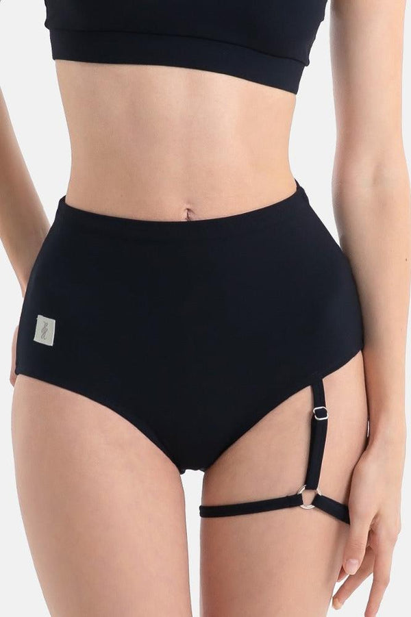 Hot Han Pez One Garter Shorts - Black