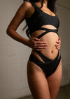 Tatiana Andie Shorts - Matte Black