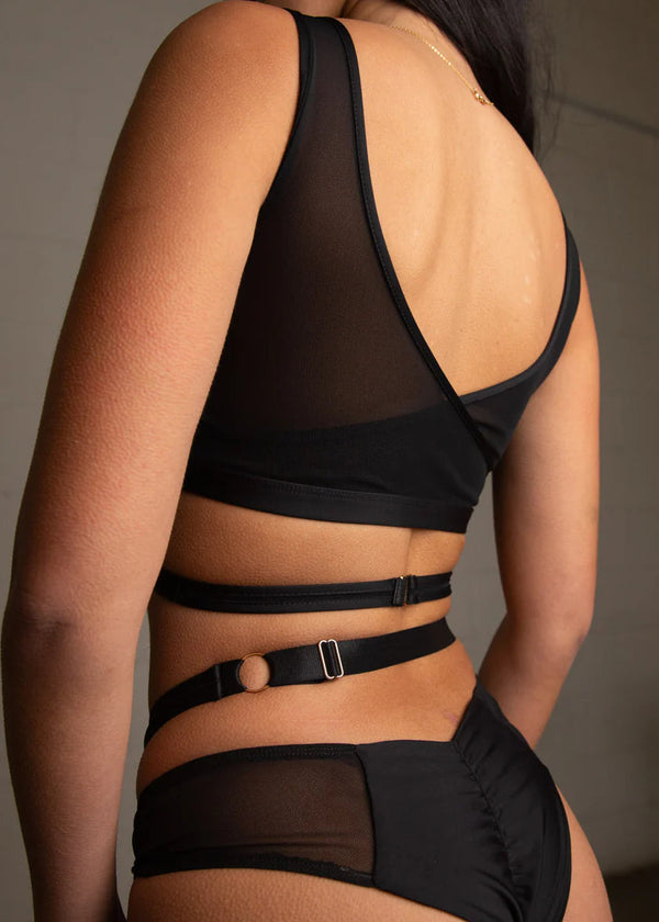 Tatiana Andie Shorts - Matte Black