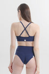 Hot Han High Cheeky Shorts - Navy
