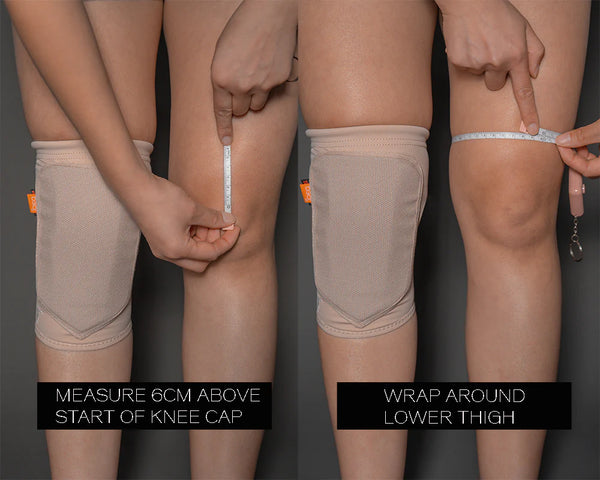 Tatiana Latte Nude Pole Dance Knee Pads