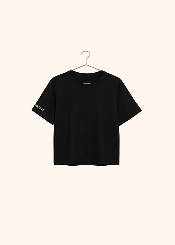 Project Pole Crop Tee – Black