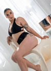 Tatiana Isla Shorts - Matte Black