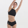 Hot han Luna Halter Top - Black